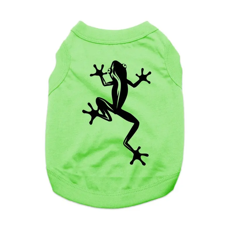Frog Dog Shirt - Green X-Small