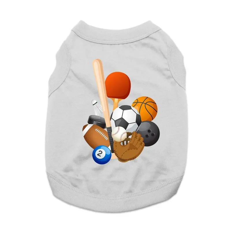 Sports! Dog Shirt - Gray X-Small