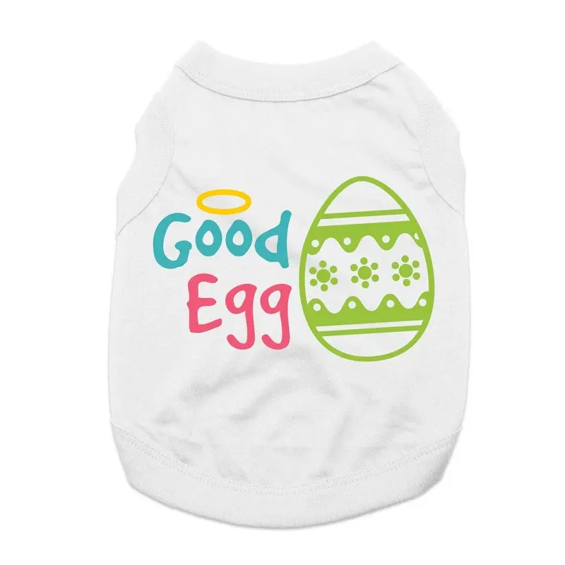 Good Egg Dog Shirt - White X-Small