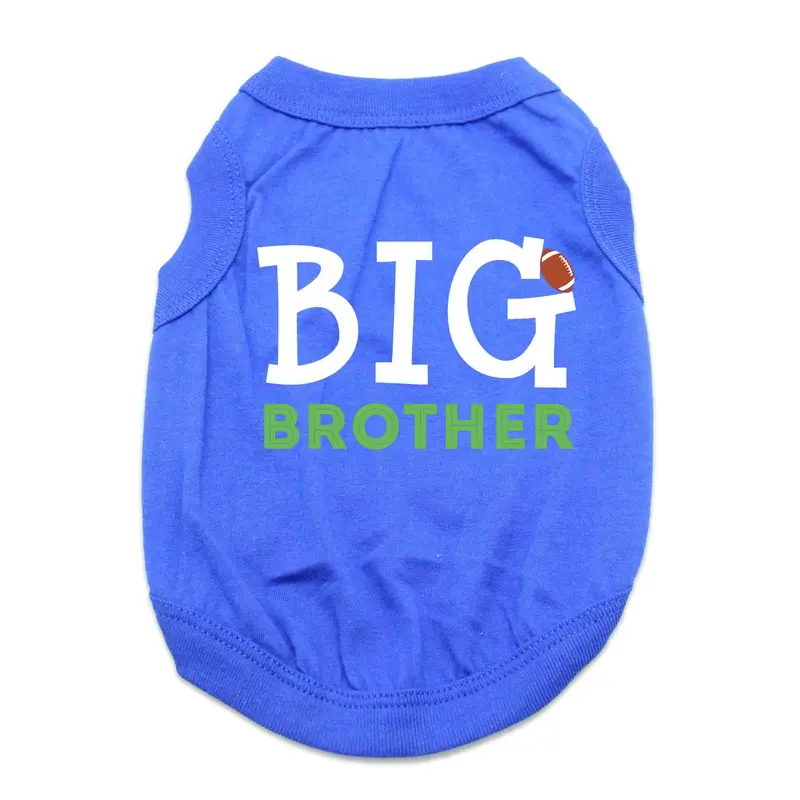 Big Brother Dog Shirt - Blue X-Small