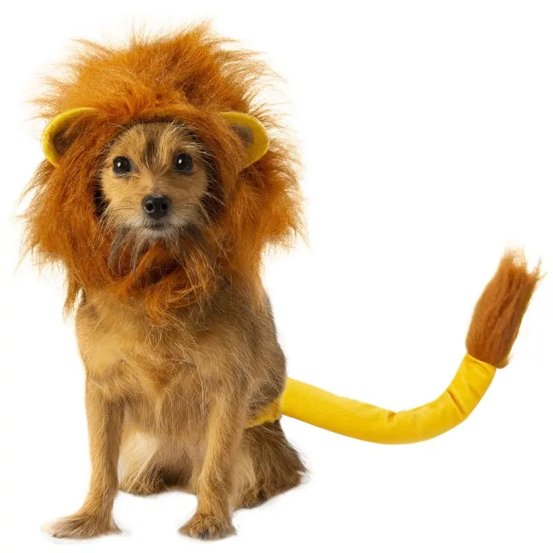 The Lion King Simba Dog Costume Accessory Set Small/Medium