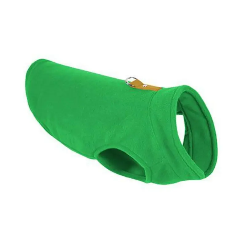 Gooby Fleece Dog Vest - Green X-Small