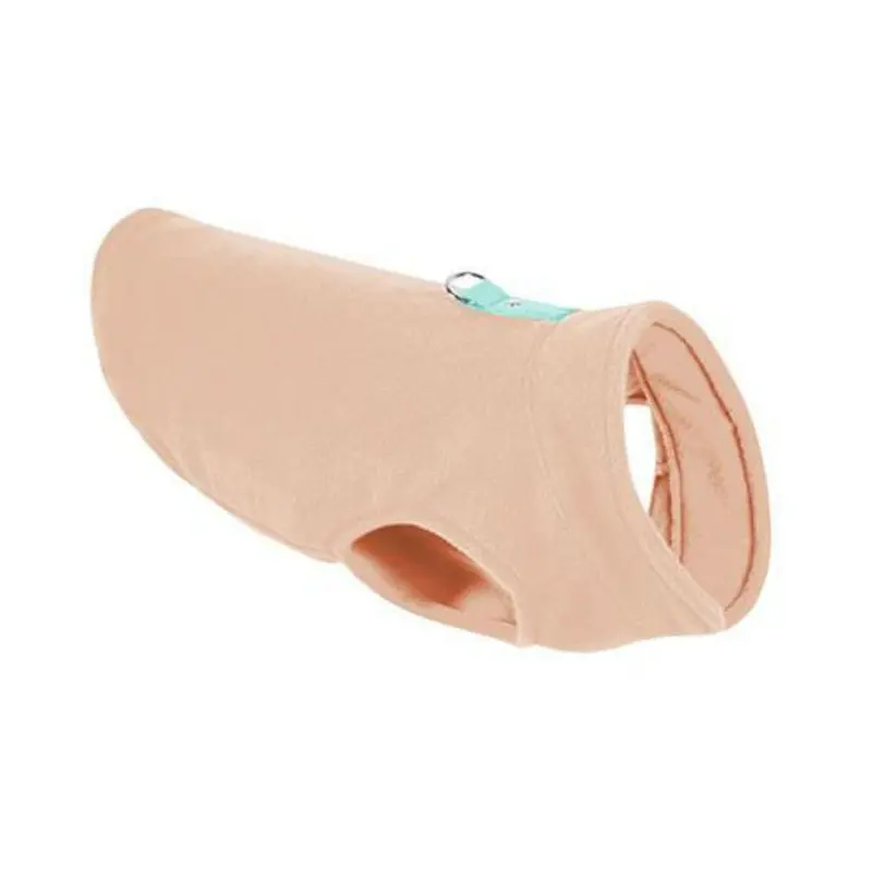Gooby Fleece Dog Vest - Peach X-Small