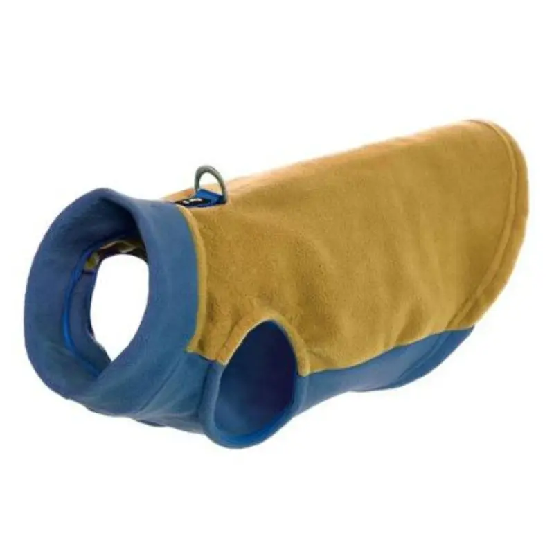 Gooby Half Stretch Fleece Dog Vest - Honey Mustard X-Small