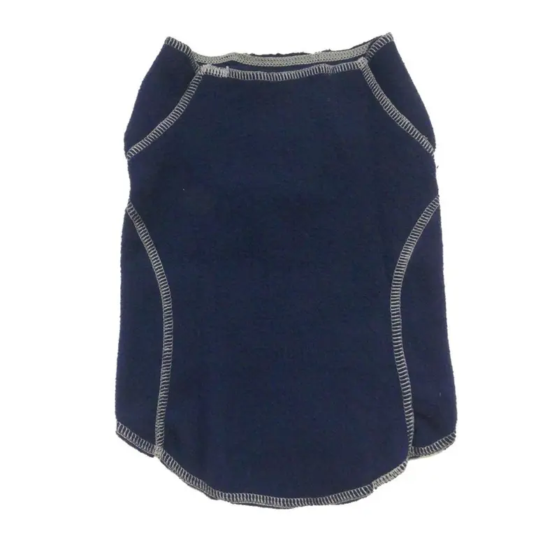 My Canine Kids Fleece Jumper Dog Sweater - Navy Medium