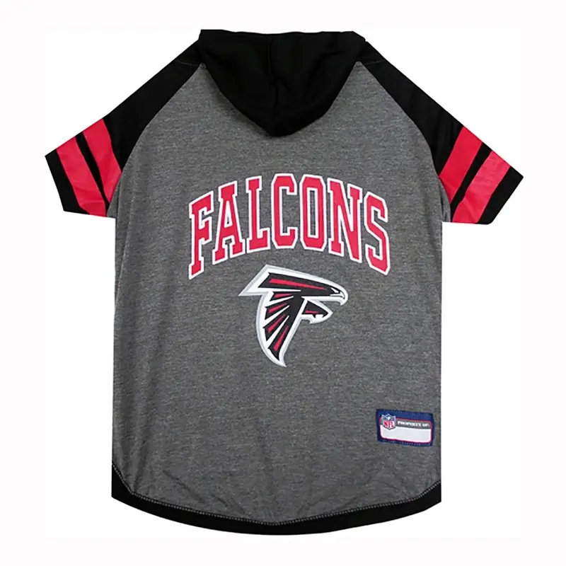 Atlanta Falcons Hooded Dog T-Shirt Small