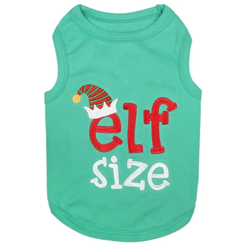 Elf Size Dog Tank by Parisian Pet - Green XX-Small