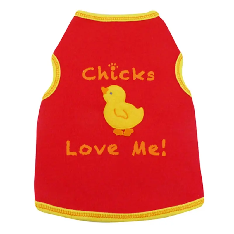 I See Spot Chicks Love Me Dog Tank - Red X-Small