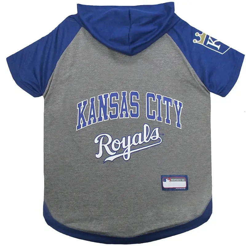 Kansas City Royals Hooded Dog T-Shirt Medium