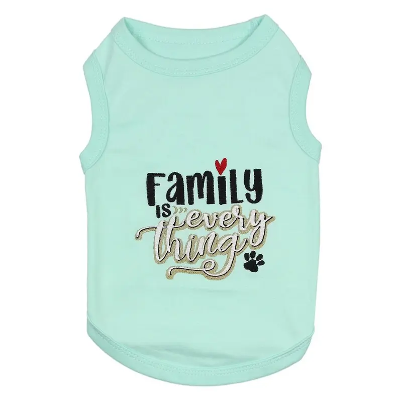 Parisian Pet Family is Everything Dog Tank XX-Small