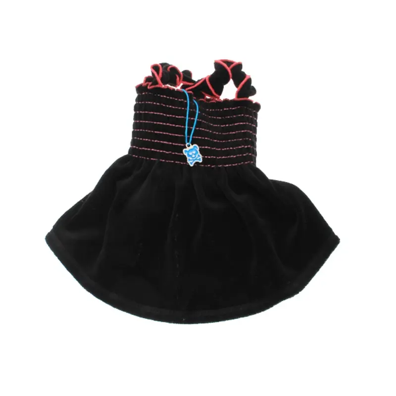RuffLuv NYC Uptown Girl Dog Dress - Black Large