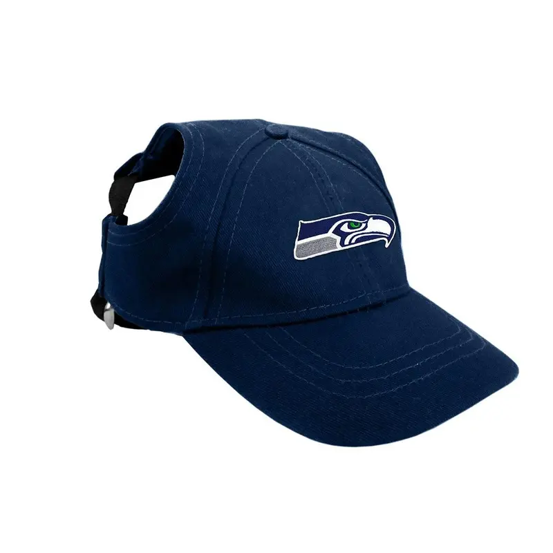 Seattle Seahawks Pet Baseball Hat X-Small
