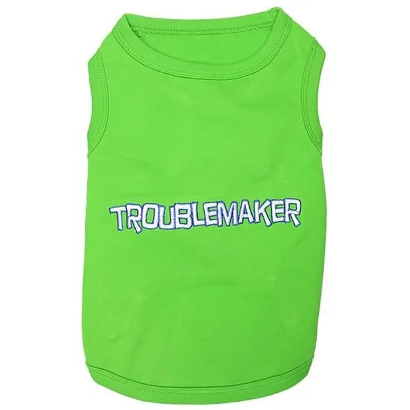 Troublemaker Dog Tank by Parisian Pet XX-Small