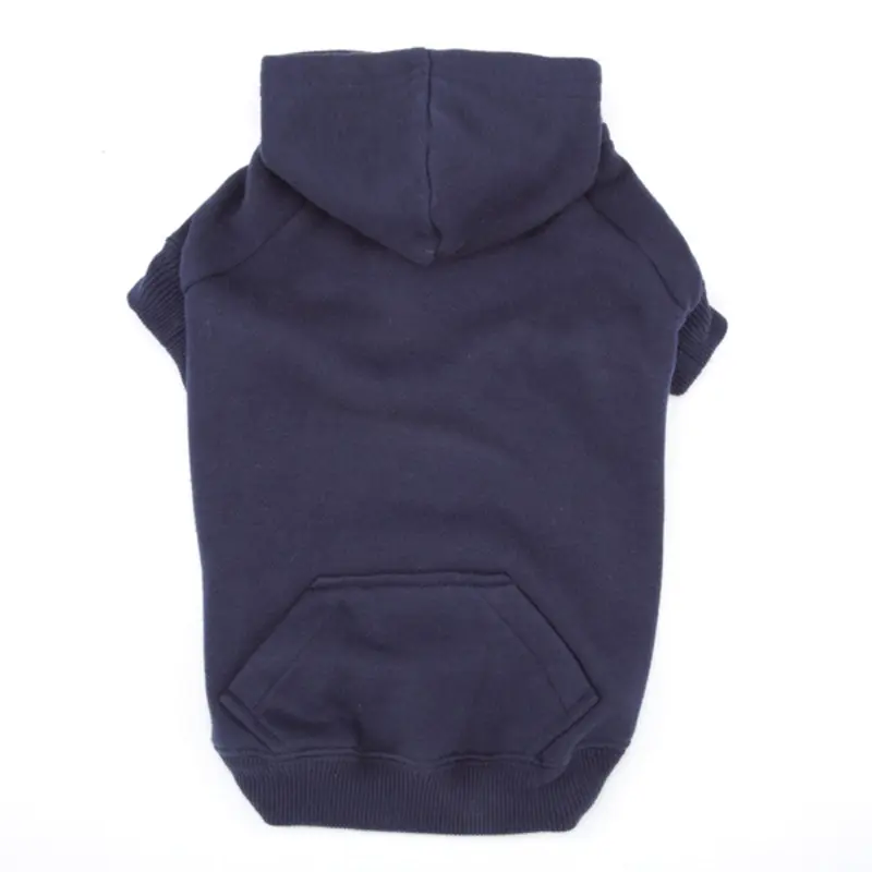 Casual Canine Basic Dog Hoodie - Navy X Small
