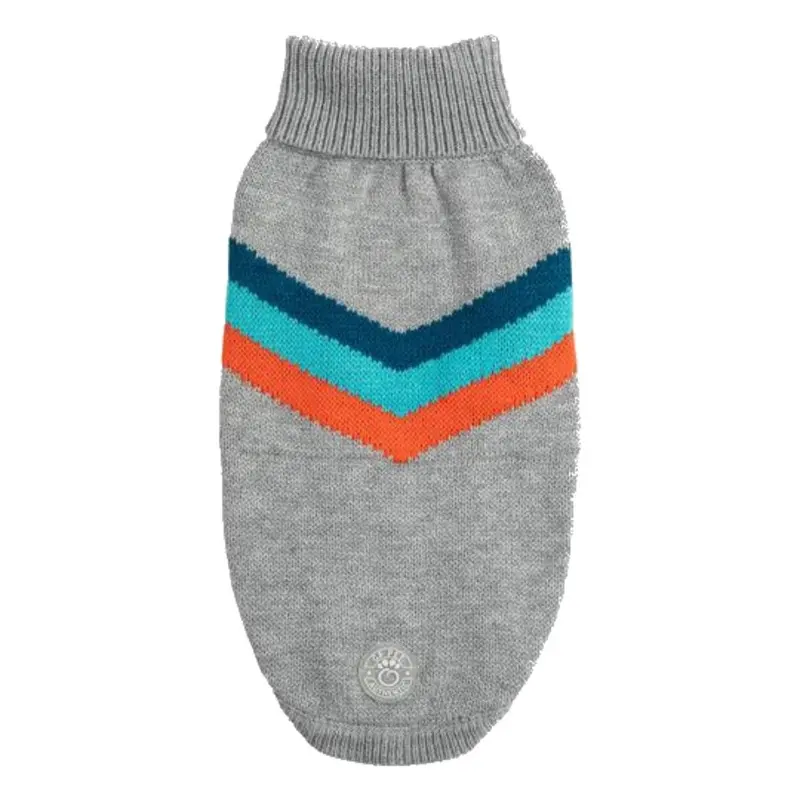GF Pet Alpine Dog Sweater - Gray Mix XX-Small
