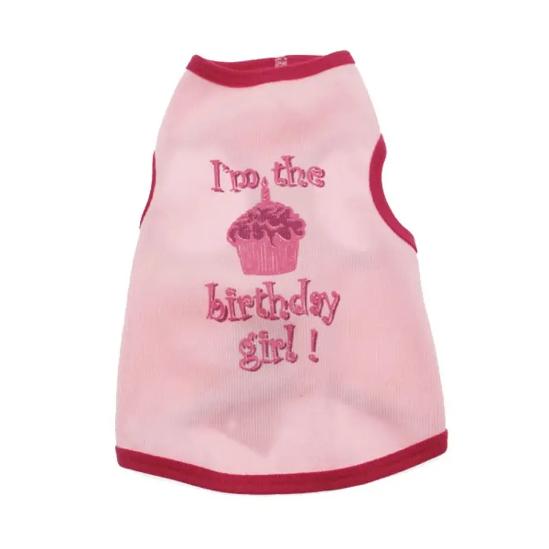 I See Spot Birthday Girl Dog Tank Top - Pink XX-Small
