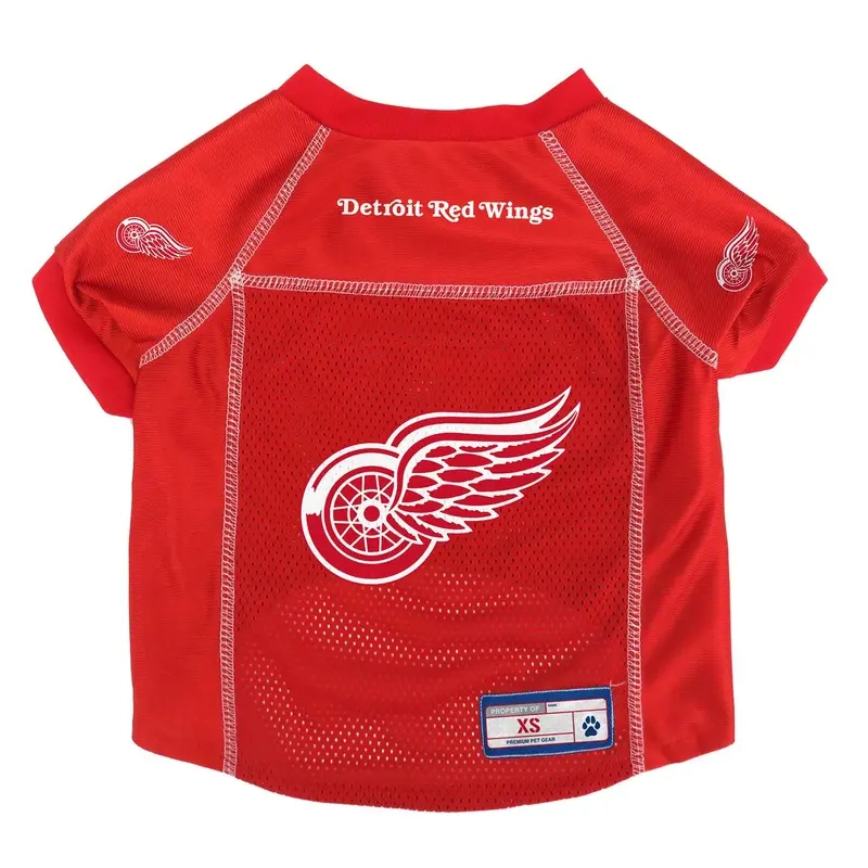 Detroit Red Wings Dog Jersey X-Small