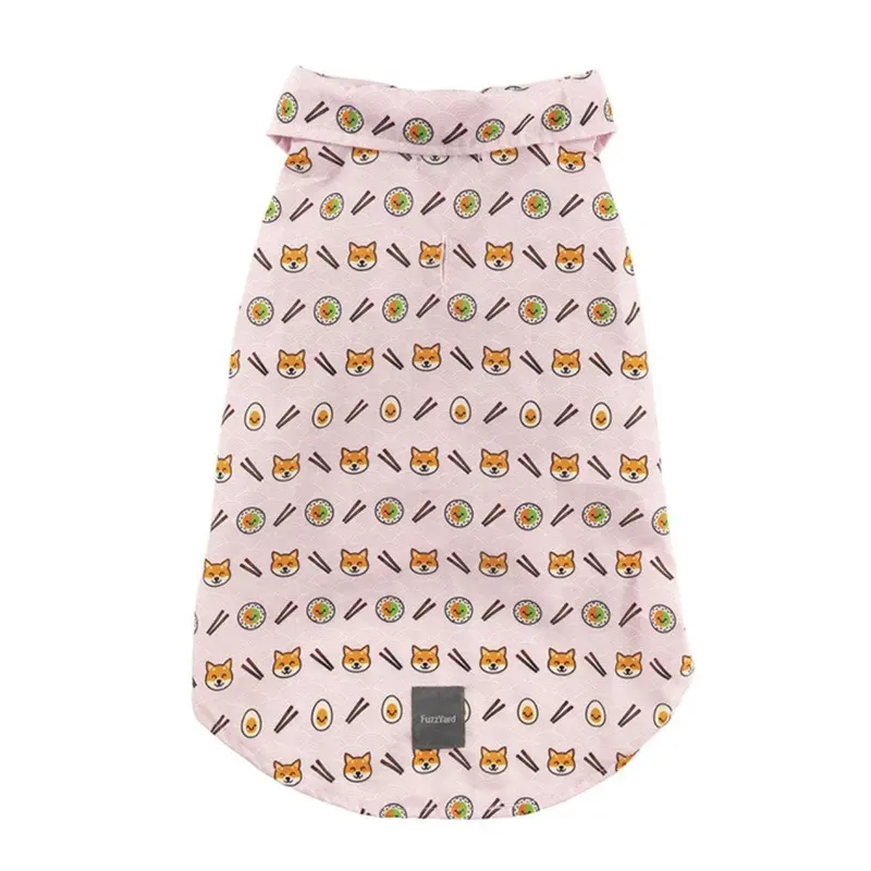 FuzzYard SuShiba Button-Up Dog Shirt Size 1