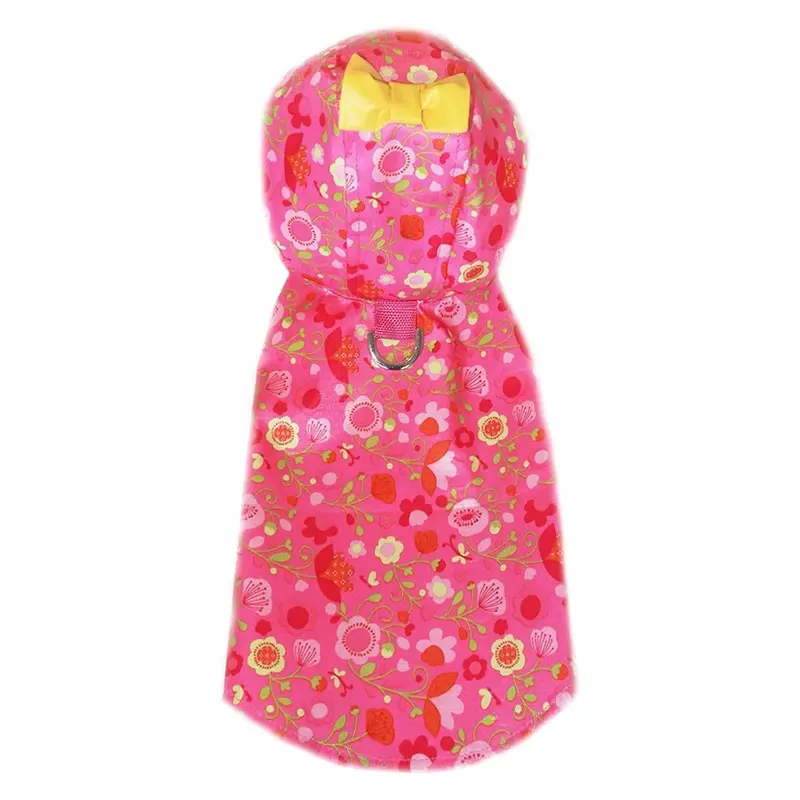 Pooch Outfitters Serena Dog Raincoat - Pink XX-Small
