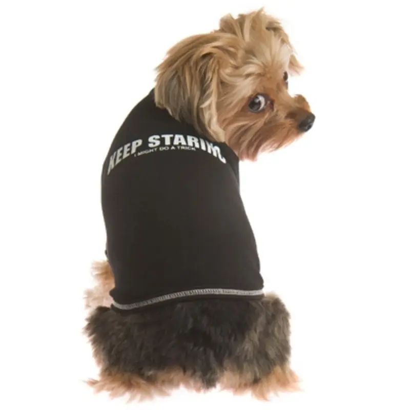 RuffLuv NYC Keep Staring... Dog T-Shirt 2X-Large