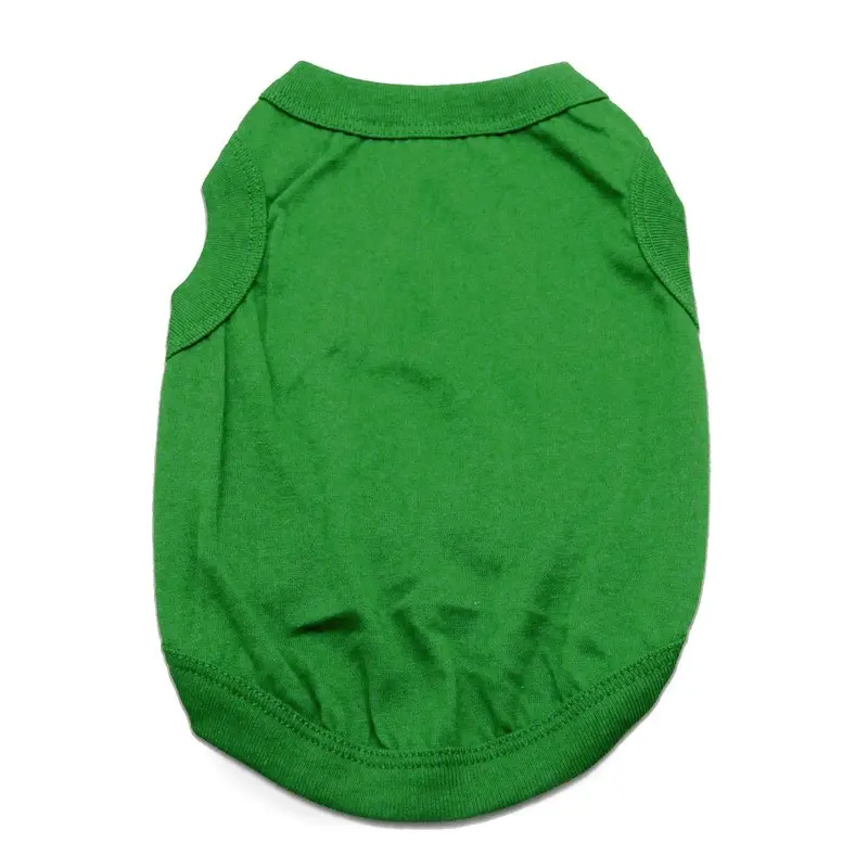 Barking Basics Dog Tank Shirt - Emerald Green X-Small