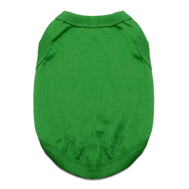 Cotton Dog Tank by Doggie Design - Emerald Green X-Small