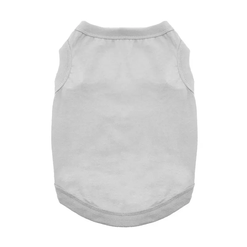 Cotton Dog Tank by Doggie Design - Glacier Gray X-Small