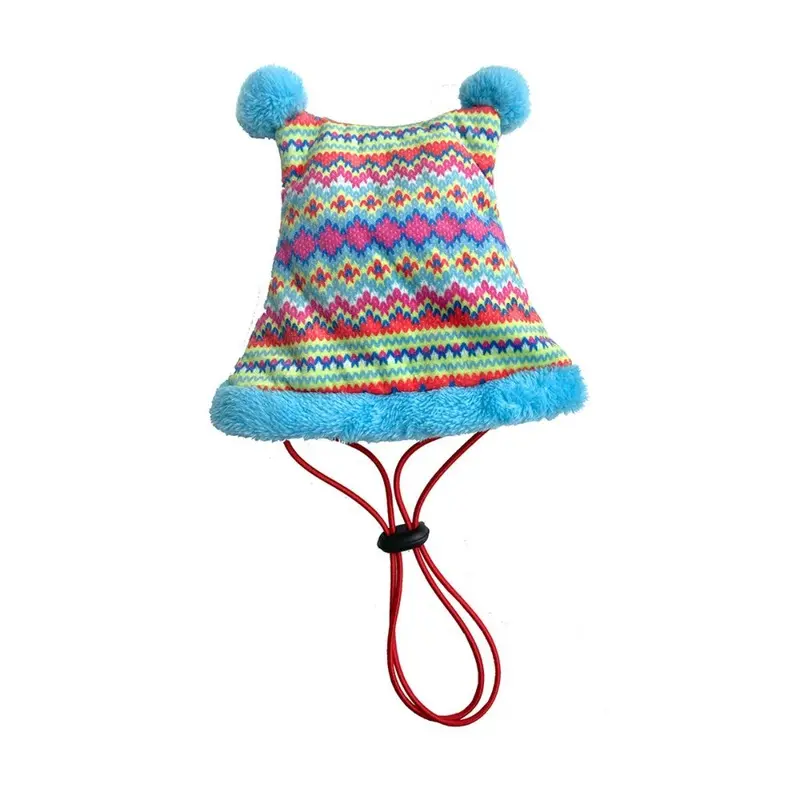 Huxley & Kent Fairisle Double Peak Dog Hat Large