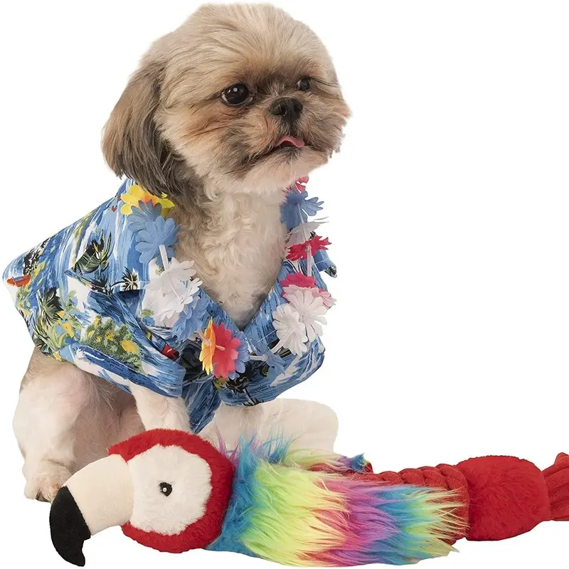 Luau Dog Costume Large