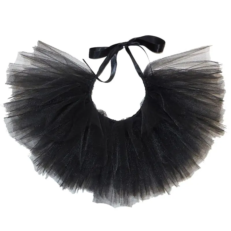 Pawpatu Tulle Dog Tutu - Black X-Small