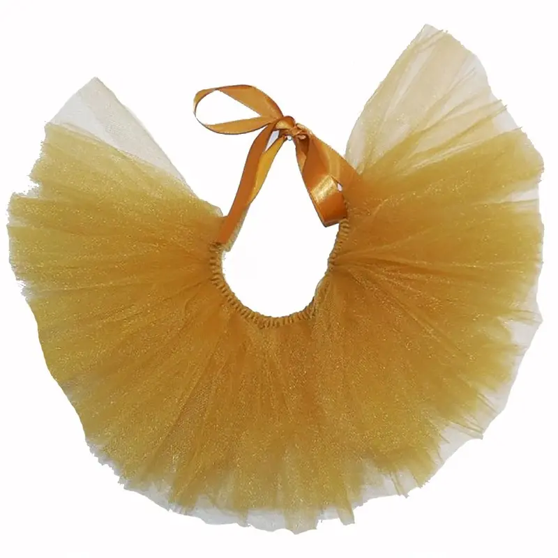 Pawpatu Tulle Dog Tutu - Gold X-Small - Out of Stock!