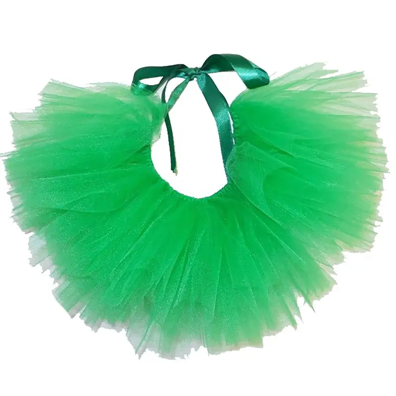 Pawpatu Tulle Dog Tutu - Green X-Small