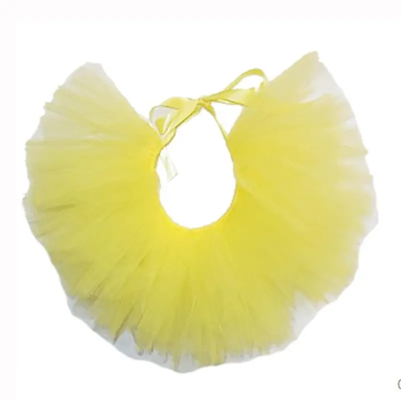 Pawpatu Tulle Dog Tutu - Yellow X-Small